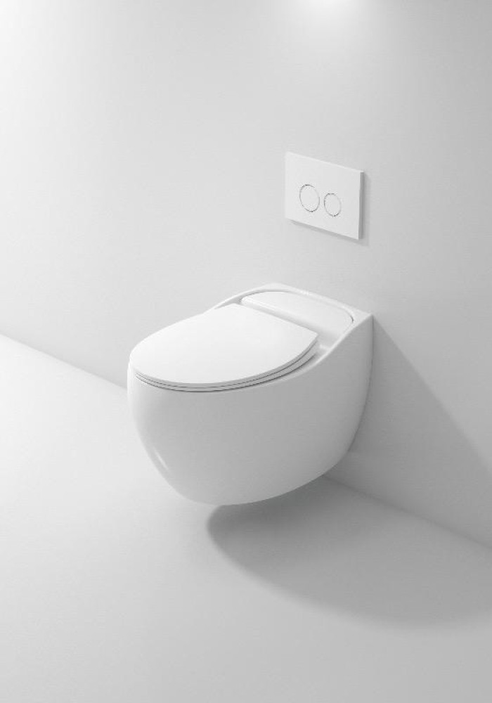 wall-mounted ceramic water closet toilet 
