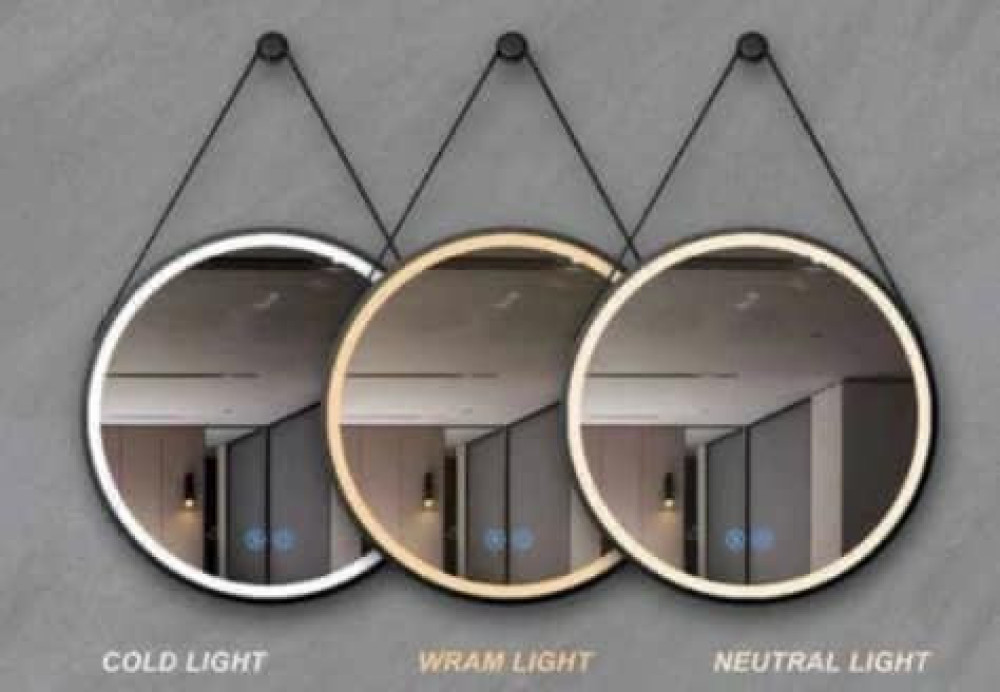 Round hanging Led smartmirror 