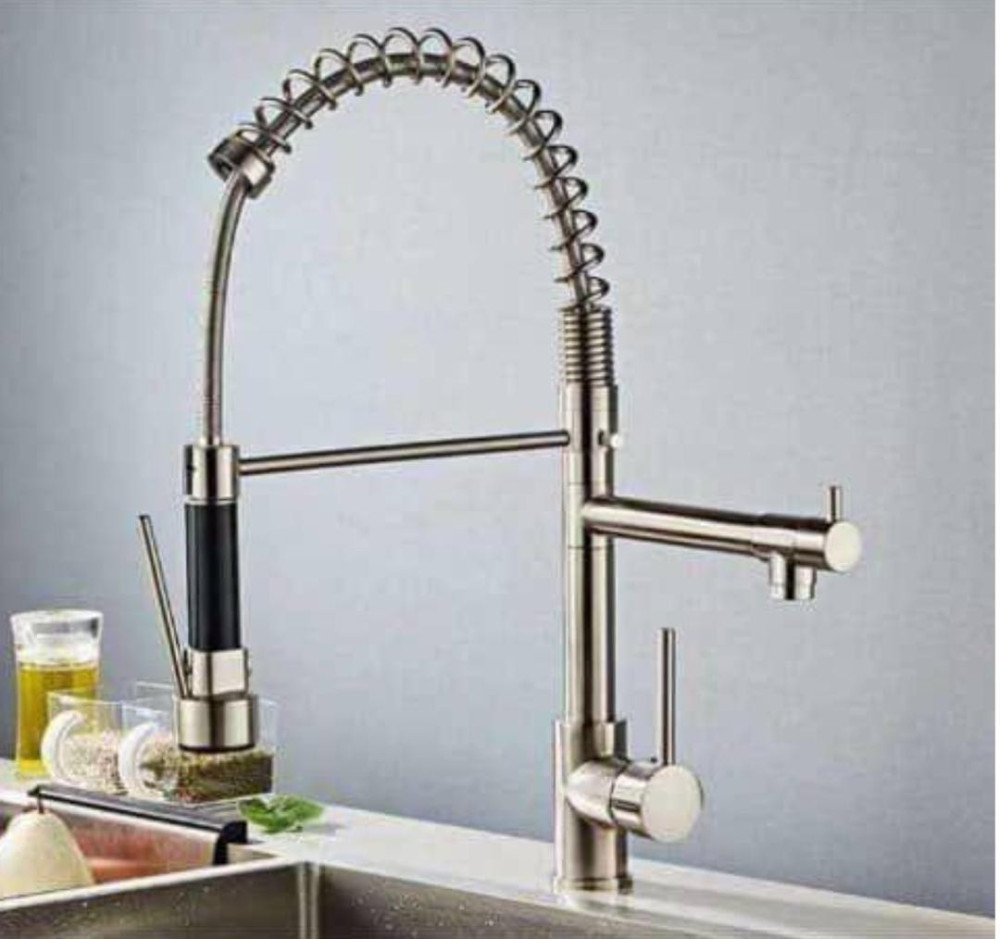 industrial-style Kitchen sink faucet