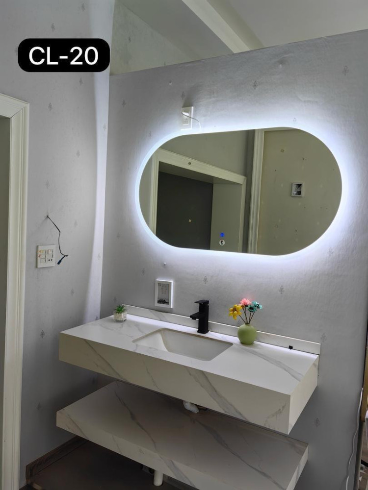 illuminated LD bathroom vanity mirror 