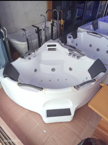 2 person corner jacuzzi hydromassage bathtubs