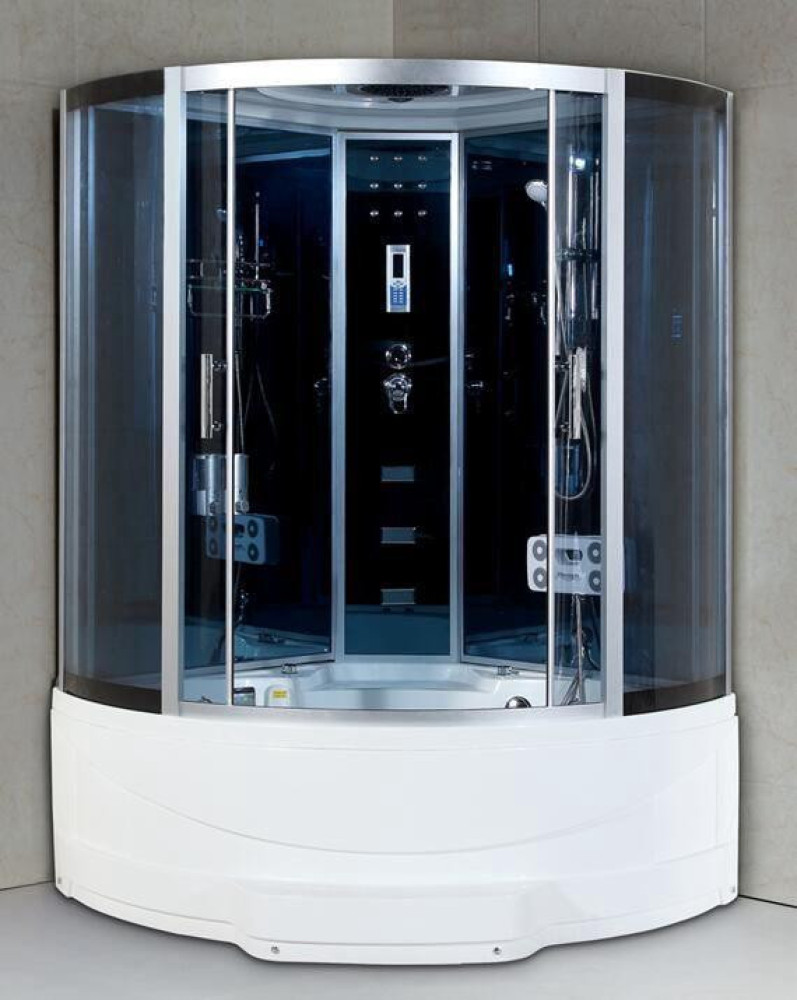luxury steam shower cabin or steam shower tub combo unit