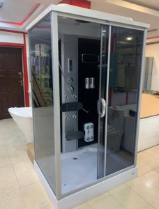 Executive steam shower cabin