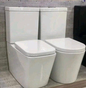 modern close-couple sanitary ware toilet unit