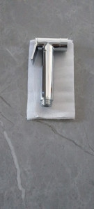 chrome-plated halth faucet