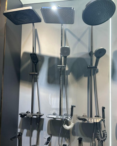 Various models or Piano Key Shower Systems