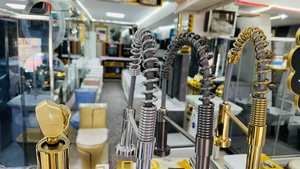 Kitchen faucets, including models similar to the VIGO sterling stainless steel kitchen faucet with Pull-down Sprayer